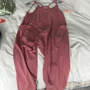 Free people jumped in pink